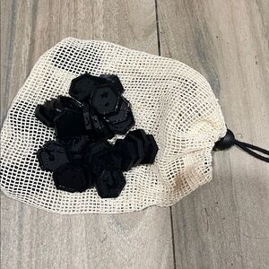 Letterfolk tile mat tiles black